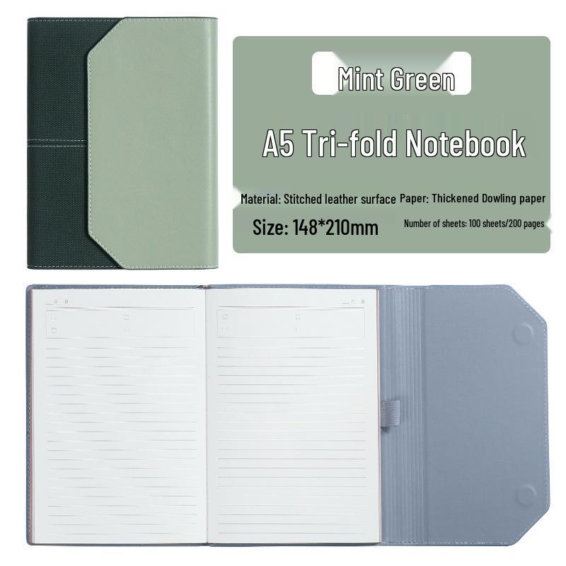 High-End Custom Logo Notebook for Study, Office, and Business Meetings - Available in Multiple Colors
