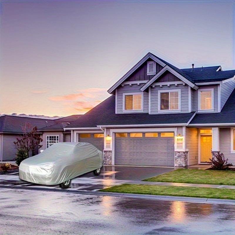 Universal Car Cover All Weather Protection Waterproof Dustproof UV Resistant for Outdoor Parking