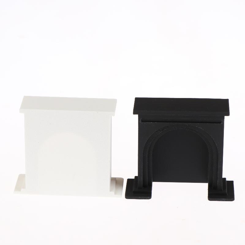 1/12 Dollhouse Mini Fireplace Model Dollhouse Christmas Scene Furniture Decoration Accessories Children Pretend Play Toys
