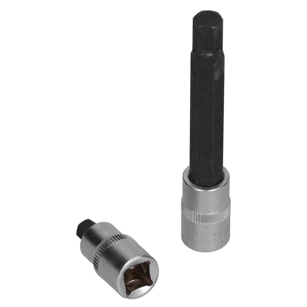 2 Stück Sechskant Bremszangen-Nuss 3/8 Zoll Antrieb Lang Kurz Werkzeug Ersatz für Mercedes