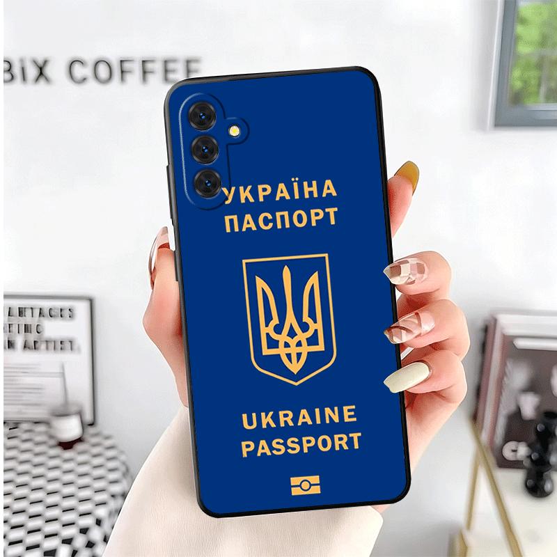 Ukraine Aesthetic Soft Phone Case for Samsung A17 A37 A57 A16 A26 A36 A56 A15 A25 A35 A55 A14 A24 A34 A54 A13 A23 A33 A53 A52 A1