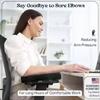 Memory Foam Chair Armrest Cushion Thickened Elbow Booster Pad Ergonomic Gaming Office Computer Seat Wrist Support Pillow