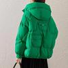 New Winter Women Loose Hooded Jacket Popular Down Cotton Padded Foreign Style