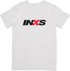 INXS Music Unisex Fit for Men & Women Quality Cotton T-Shirt White.
