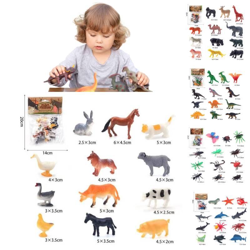 High-quality Pvc Dinosaur Toys Realistic Jurassic Creatures For Children