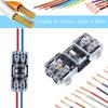 No-Stripping, No-Soldering -Wire Plug Quick Connector