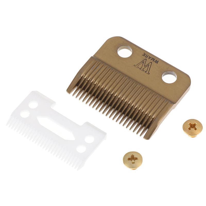 1Set Hair Clipper Blade Golden with Ceramic Blade for Cordless Clipper