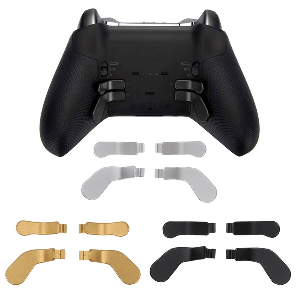 Advanced Gaming Accessory Metal Back Paddles Metal Triggers Locks Simple Installs for Elite2 Controller Series