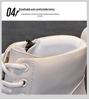 2025 New Women's British Style Ankle Boots - Autumn Collection, Versatile Thick Sole Martin Boots with Inner Lift for a Slimming Effect