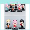 Spy Family Loid Anya Yor Anime Character Model Ornament Set For Anime Fans