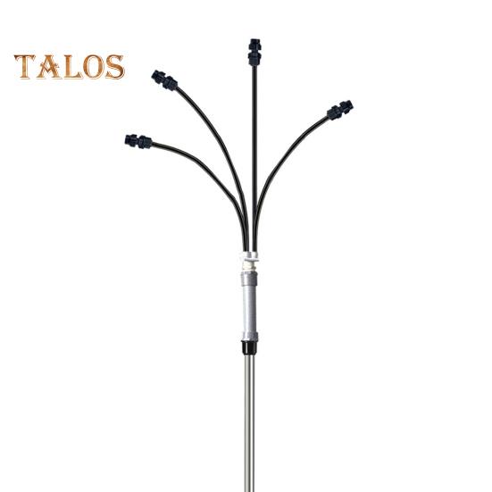 Standing Tripod Misters Easy Install Adjustable Stand Hose Sprayer Movable Standing Misting Cooling System for Outdoor Water Playing Courtyard
