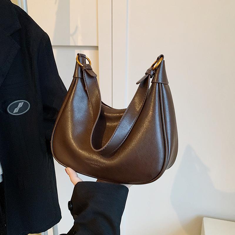 IELGY Ladies Underarm Bag Shoulder Crescent Bag