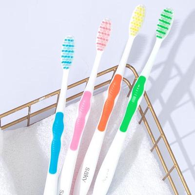 Saky Elastic Soft Silk Gum Care Adult Toothbrush