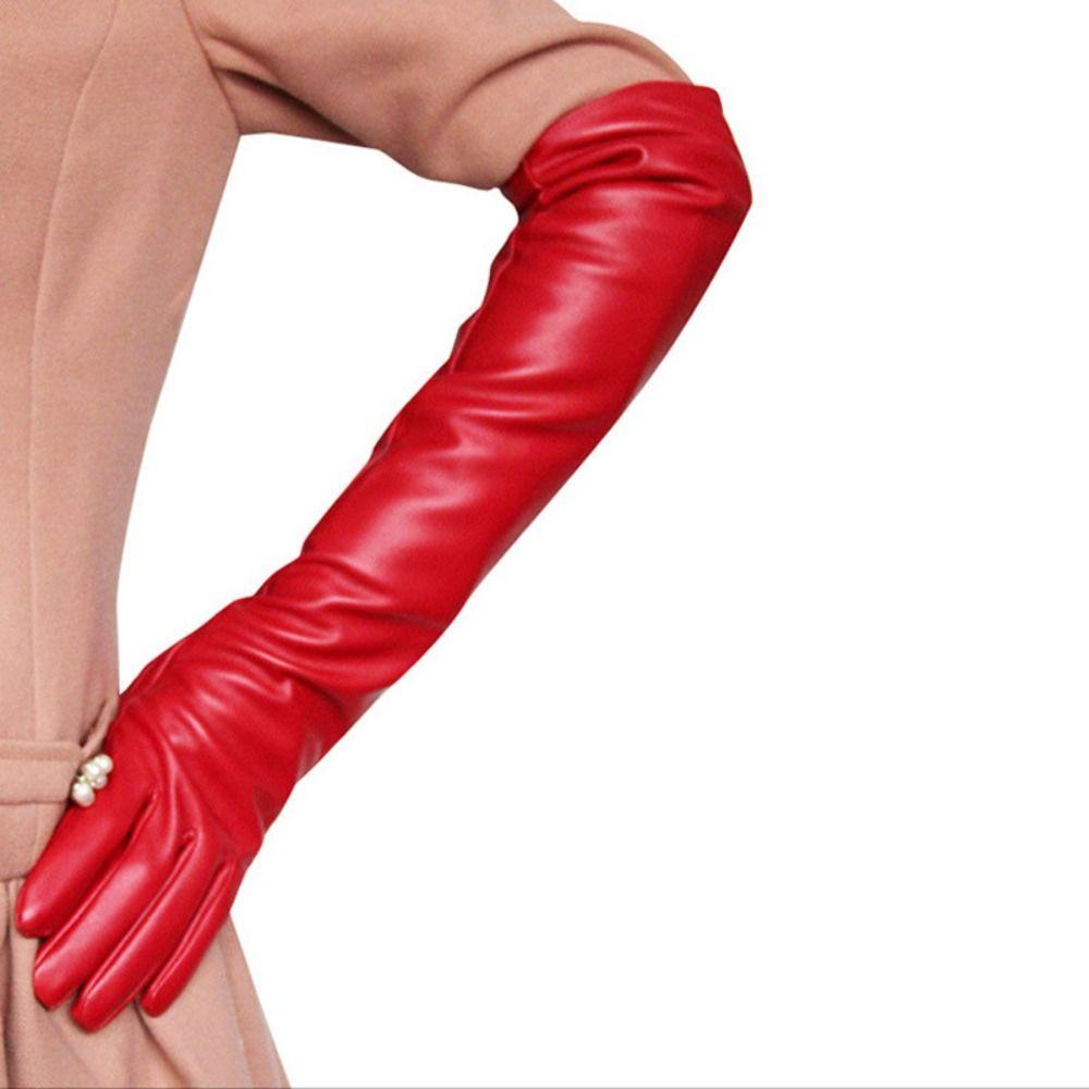 Keep Warm Evening Party Gloves Elegant Dance Performance Gloves  Halloween Costume