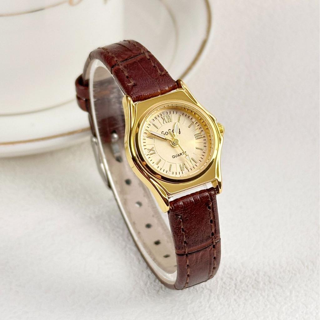 Luxury Small Dial Girl Gift Quartz Watches Simple Student Fashion Temperament Wristwatches Ladies Watches Dropshipping Clock