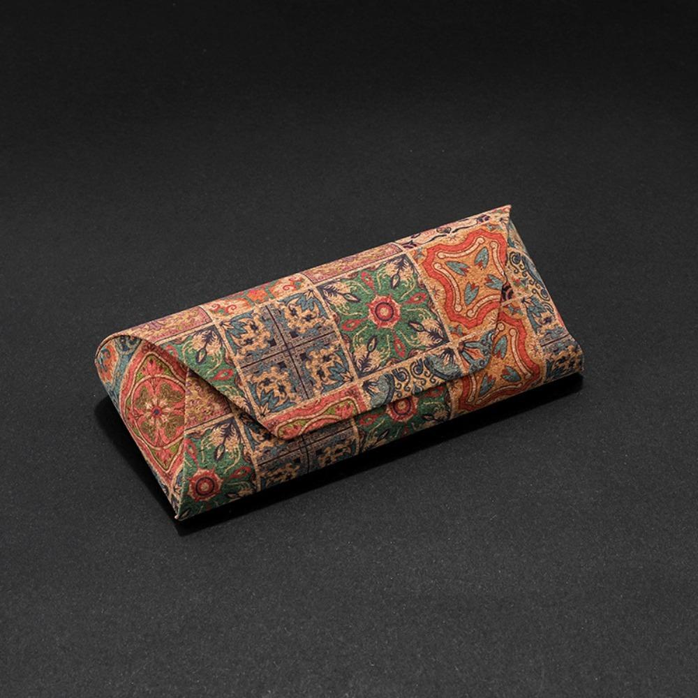 Retro National Style Eyeglasses Case Anti-Pressure Sunglasses Case Glasses Case  Men And Women
