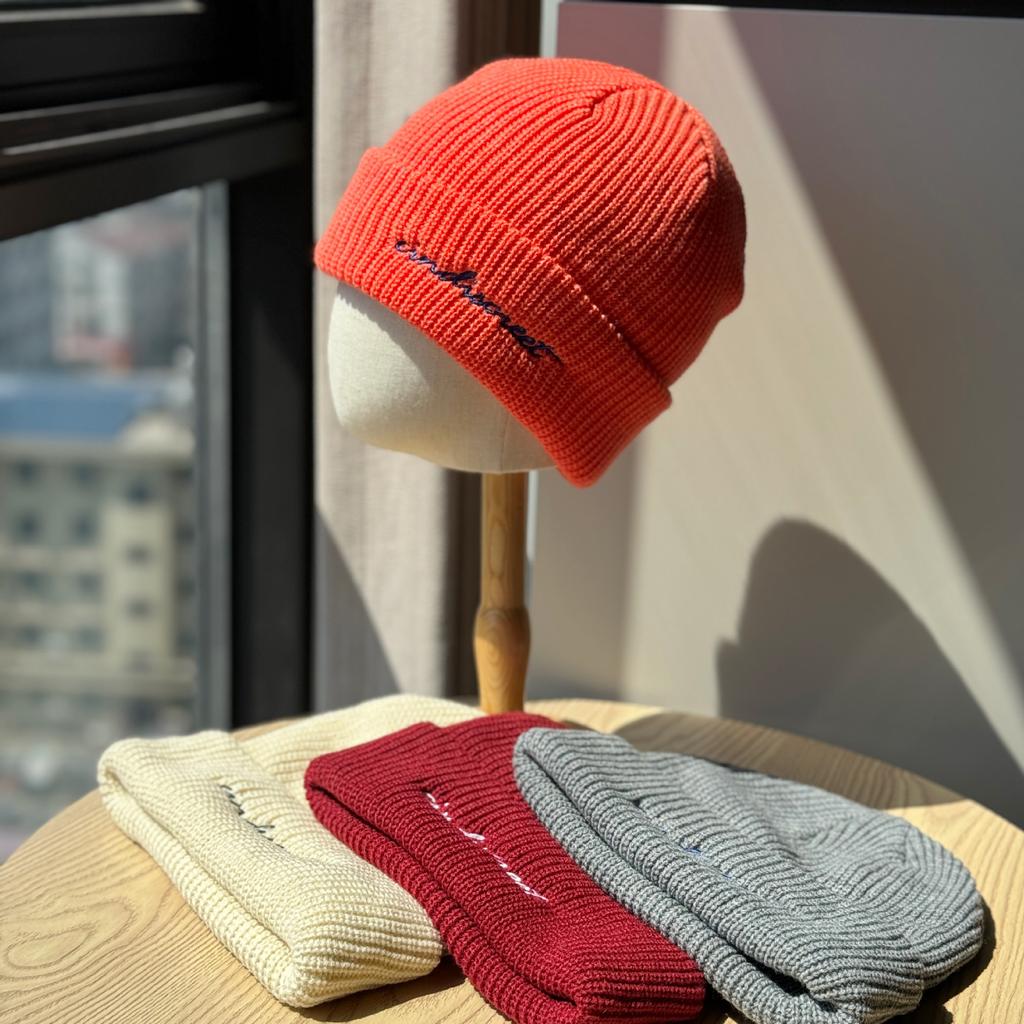 New Autumn and Winter Warm Knitted Wool Hat Women's Fashionable Warm and Cold Proof Pullover Cold Hat Student Cycling Ear Protection Hat