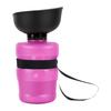 Pet Dog Water Bottle Bowl Foldable Leak-proof Water Food Cup Pet Feeder Bowl Portable Large Capacity Pet Outdoor Drinking Bowl