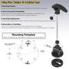 Electric Steer Trolling Motor Stabilizer Mount Support for Minn Kota Terrova, Riptide, Ulterra, PowerDrive Includes Extra Rod