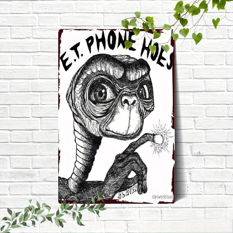 Retro Metal Animal Wall Art for Home Kitchen Farm Cafe Garden