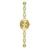 Women's Wristwatch,Jade Stone Bracelet Luxury Elegant Watch,Women's Quartz Wrist Watch With Stones,Ladies Small Gold Watch Gifts