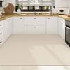 Kitchen Carpet, Waterproof Pvc Floor Mats, Non-Slip Leather Mat, Solid Color, Home Decoration, Big Size, Custom Rug
