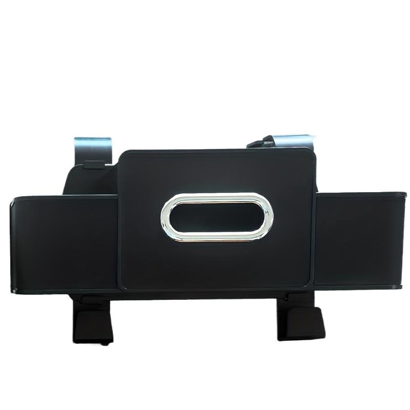 Car multi-functional storage box,with bag hanger and phone stand,durable material,easy installation,suitable for most car models