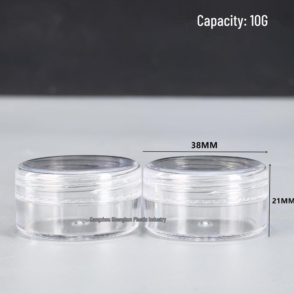 3/5/10/15g Cosmetic Refill Bottles for Cream and Lotion Sample Sizes