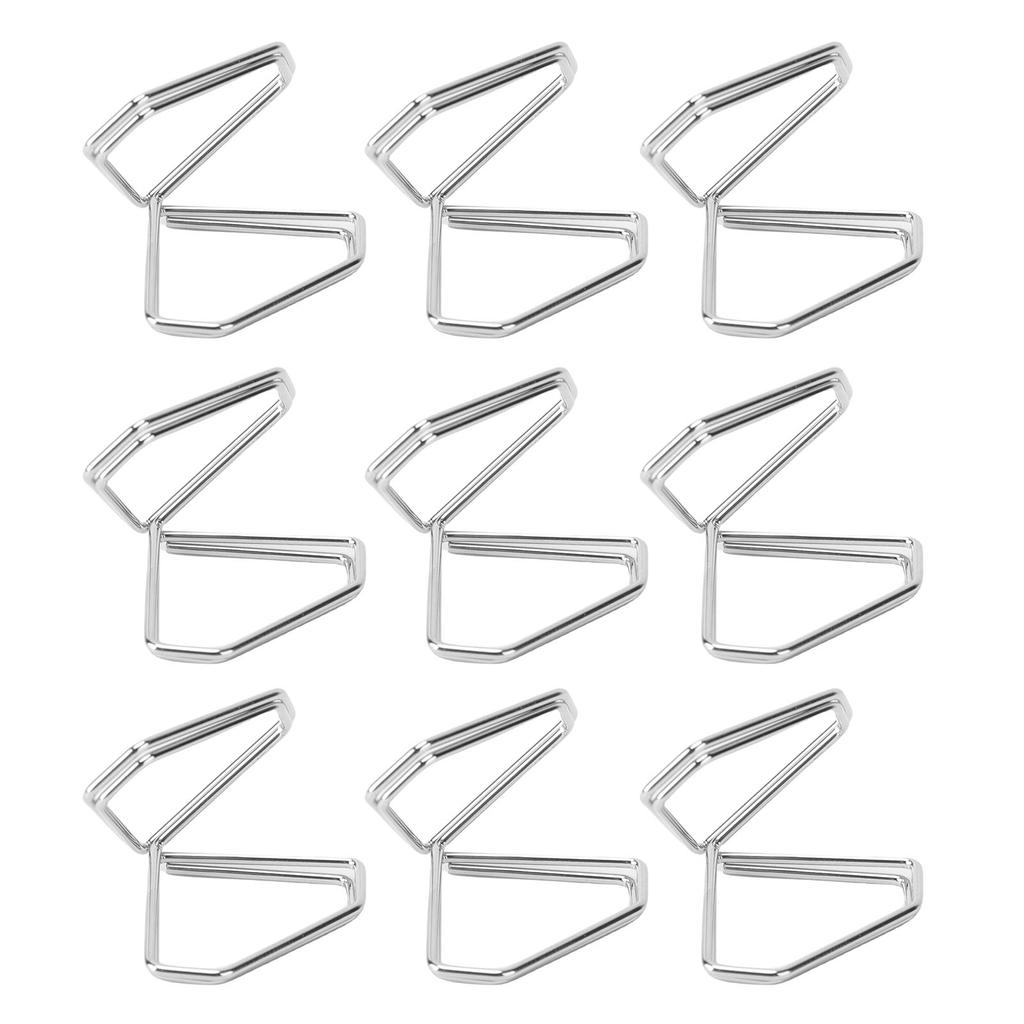 50PCS Table Number Holders Rhinestone Shape Photo Card Picture Display Clips for Wedding Birthday Party