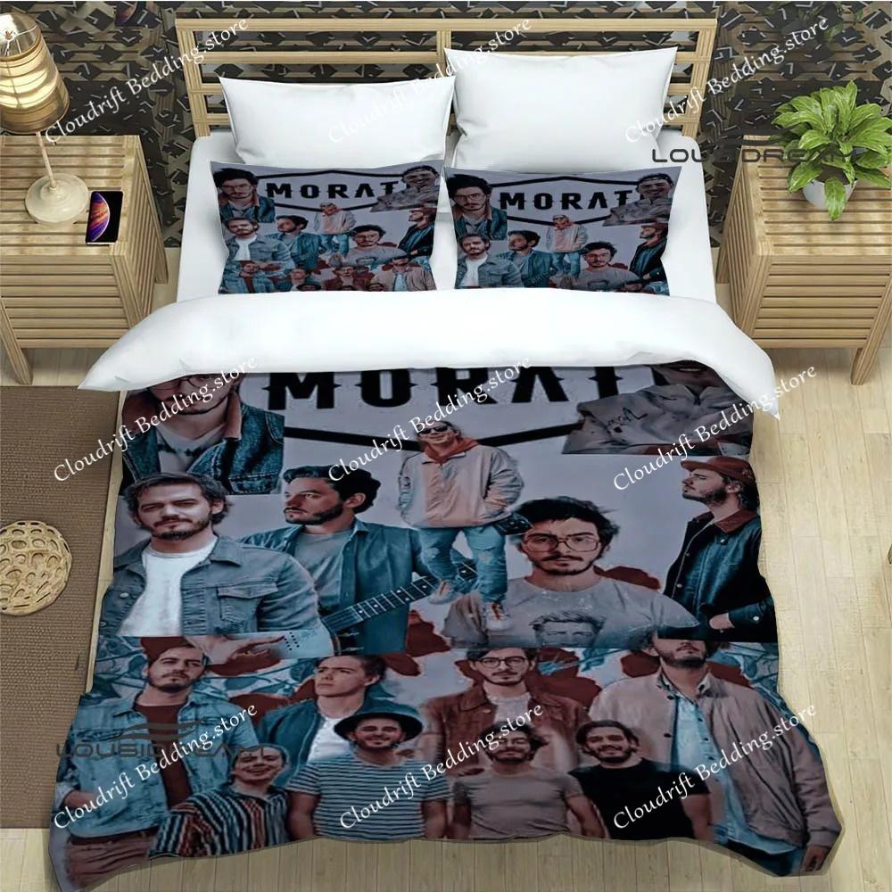 Morat Pop Band Printed Bedding Sets Exquisite Bed Supplies Set Duvet Cover Bed Comforter Set Bedding Set Luxury Birthday Gift
