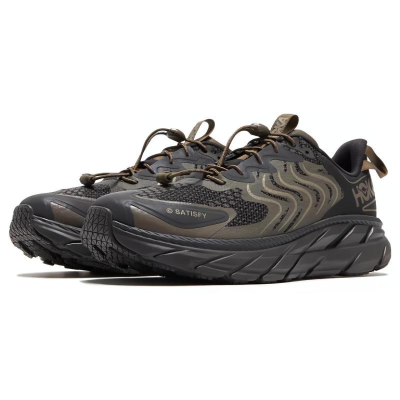 HOKA ONE ONE Clifton Ls X Satisfy 'Forged Iron' Sneakers 1143450-FIBC