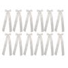 12pcs Candlestick Bows Decor 13 Inch Large Coquette Decorations Bows for Table Self Adhesive Wedding Bridal Shower Party Centerpieces