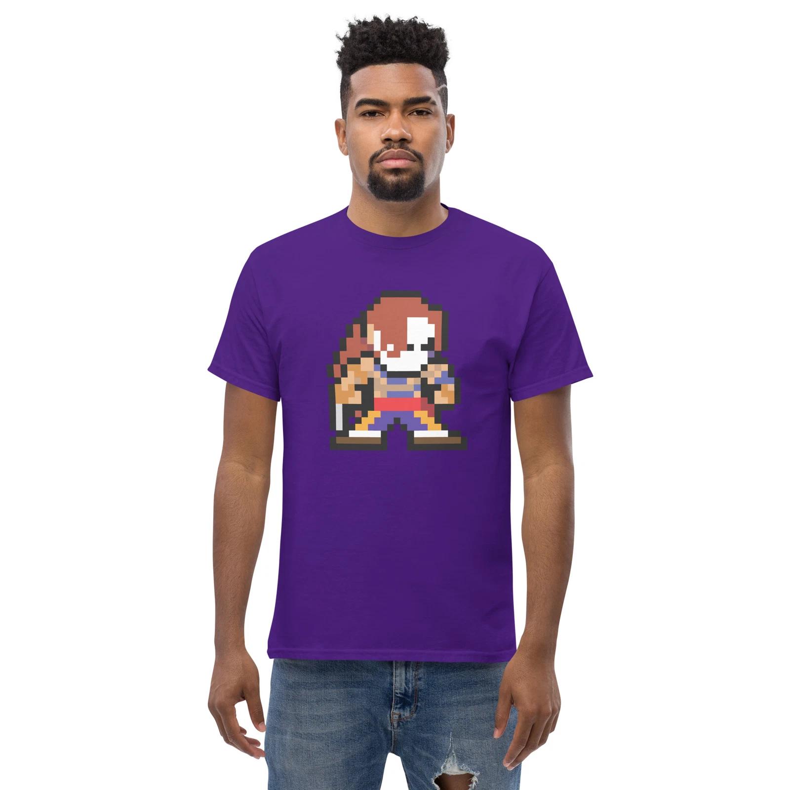 

Vega Claw SF2 Street Fighter 2 SF6 6 VI 8-bit Retro Pixel Art Vintage T-Shirt XL