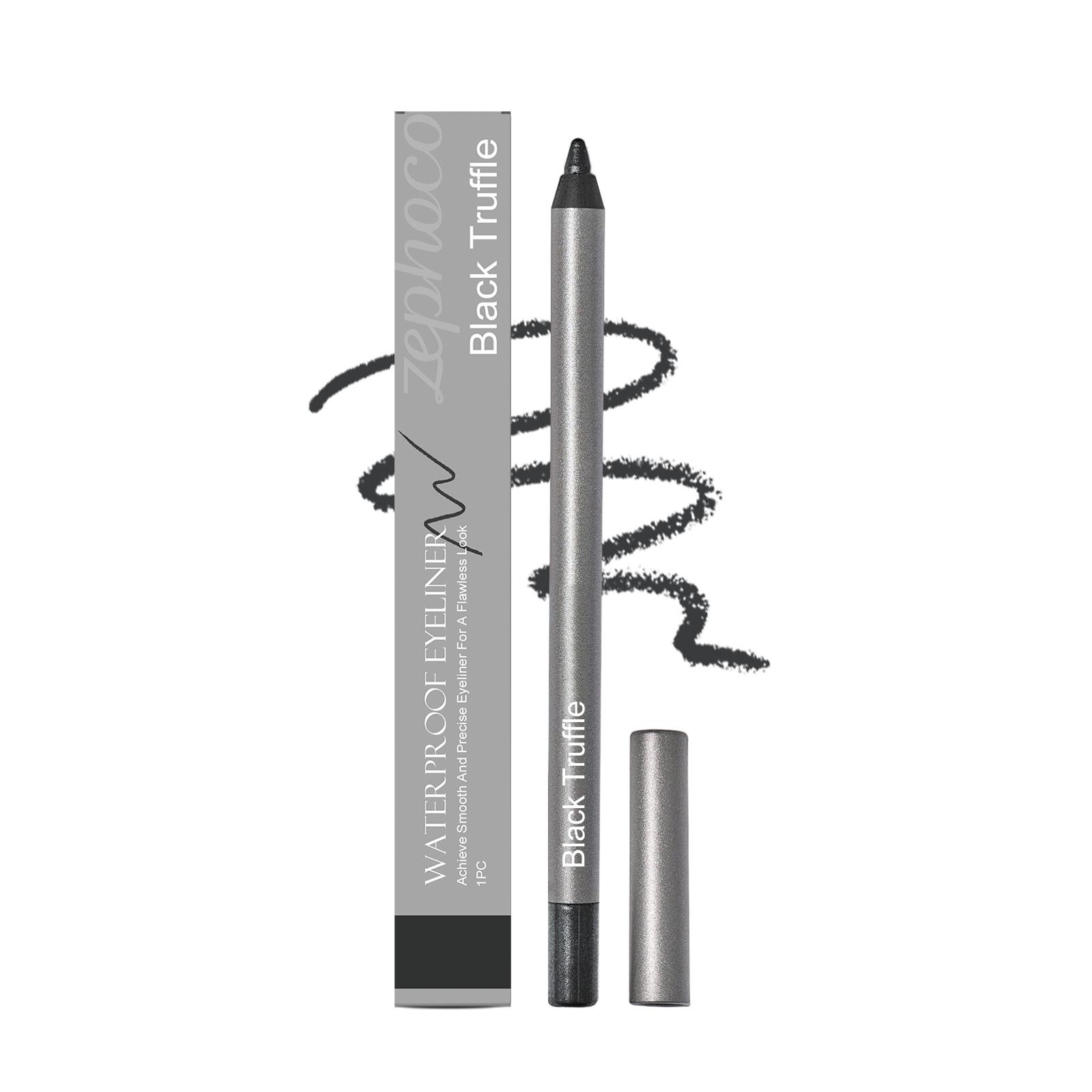 Zephoco Waterproof Eyeliner Pencil Smooth Smudge-Proof Water Resistant Cosmetics Gel Eyeliner Makeup for Eyes Enlargement 1pc