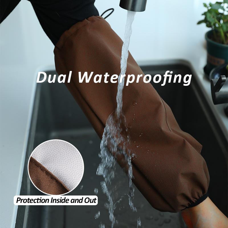 1 Pair Fashionable Workwear Pocket Sleeves Extended Outdoor Sleeves Suitable for Office Cleaning Kitchen Use