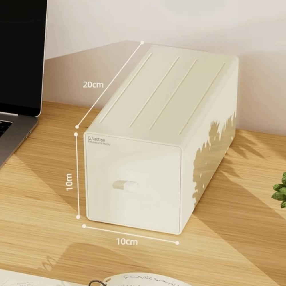 Drawer-style Cosmetic Storage Boxes Multifunctional Large Capacity Dressing Table Organizers Storage Boxes