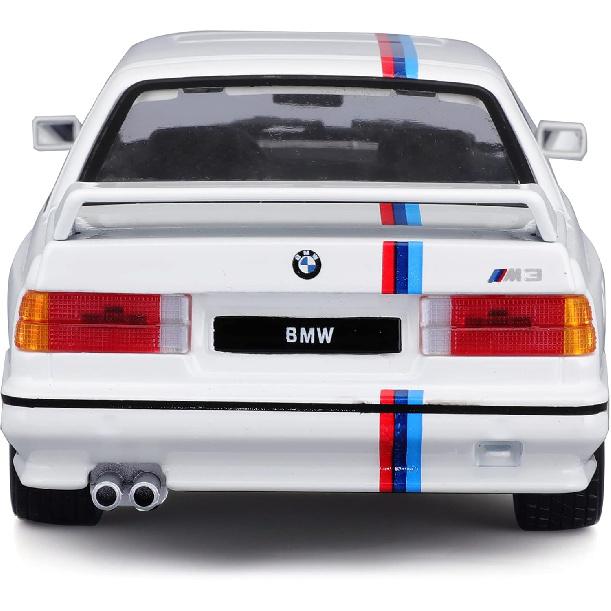 Bburago (E30 May Cheong Group 1:24 BMW M3 1988 White Car for Children from 3 Years 21100W, L