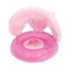 And Float with Roof and Removable Sunshade for Sun Protection Children's Babies' [Mermaid]