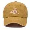 Golden Retriever Printed Baseball Cap for Both Unisex and Women, Casual Hip-hop Truck Style, Perfect Gift for Dog Lovers