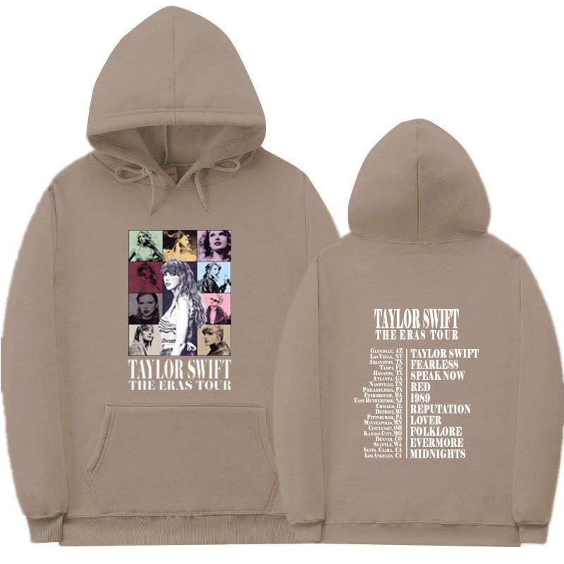 Unisex Oversized Hooded Sweatshirt With Ribbed Hem Print Design Casual Sport Wear