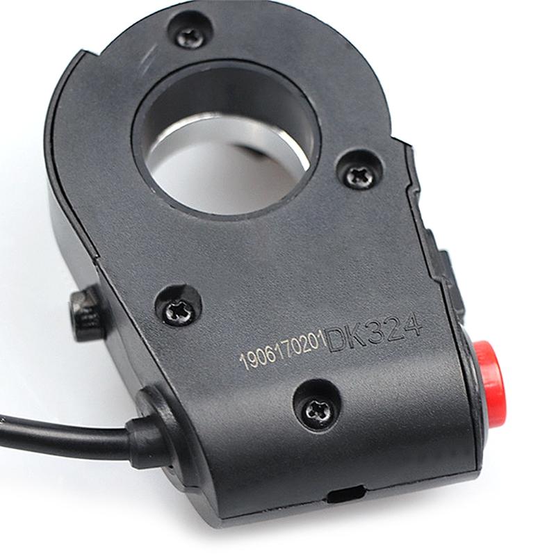 Lätt styrets kontroller Elektrisk skoterbrytare E-skoter Blinkers På/Av-knapp Lämplig för Kugoo M4 Skateboard