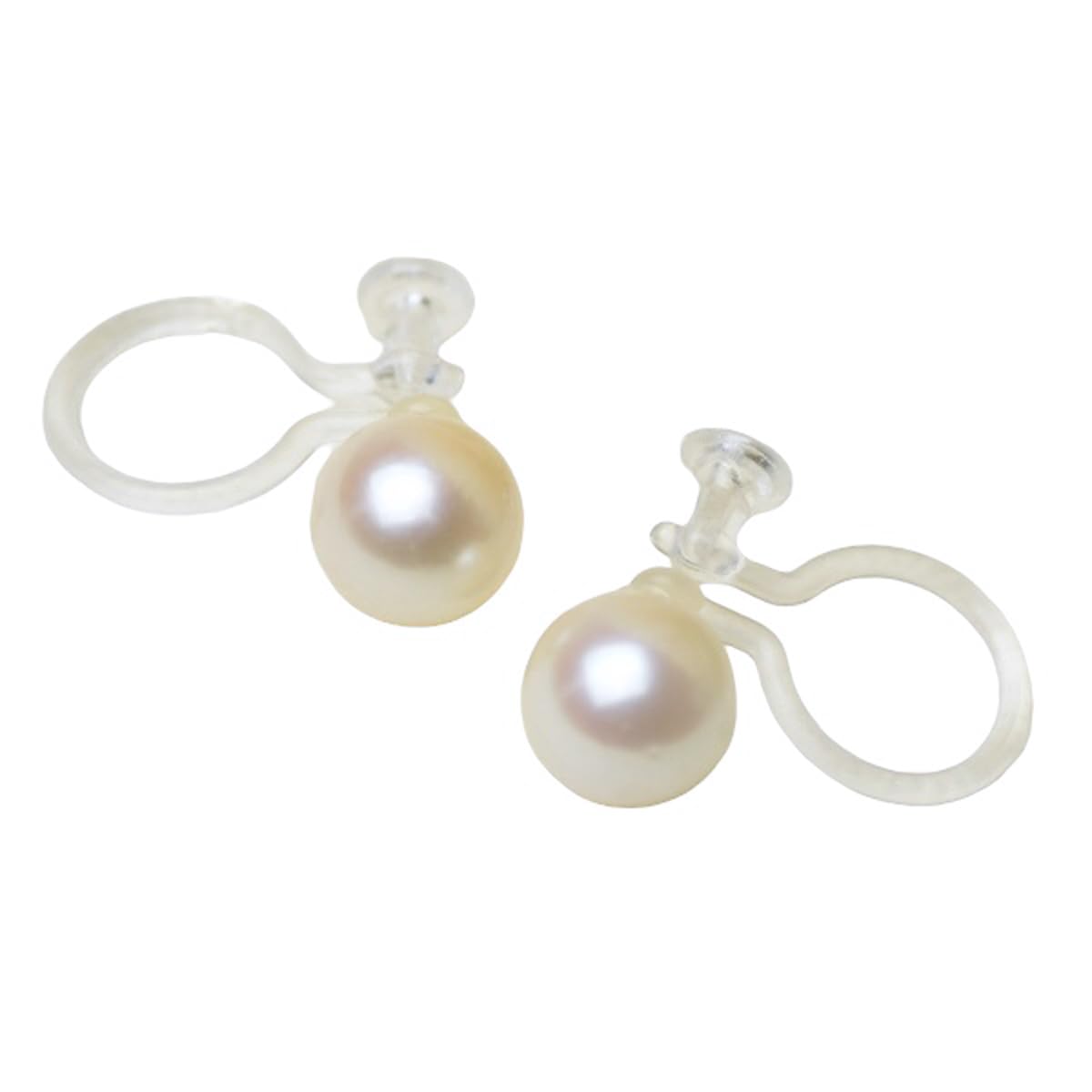 

Akoya pearl earrings real June gift for new made in Japan with a handy cleaning drawstring and Mani Mani [5mm] Pearls, material, non-pierced earrings,