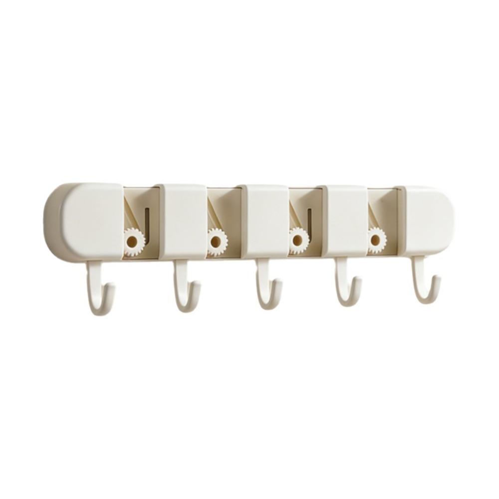 Wall Mounted Mop Clip Automatic Adjustable Mop Storage Rack New Mop Holder