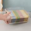 Dustproof Mobile Phone Case Storage Box with Cover and Drawer - Dormitory Organizer, Transparent Design