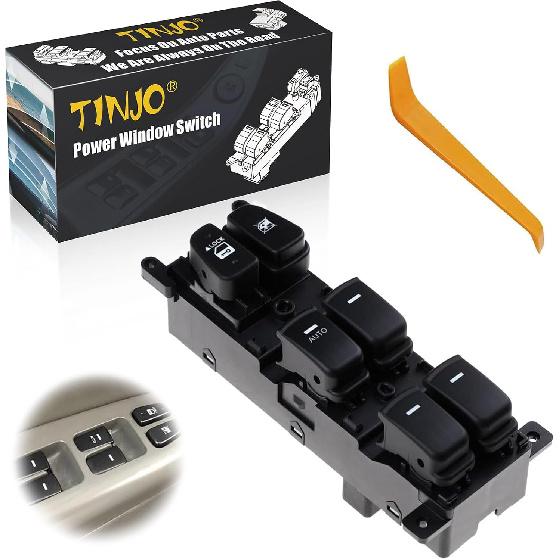 93570-3K600 Front Left Power Control Window Switch Driver Compatible with 2008-2010 Hyundai Sonata Replace# 935703K600 Driver Side Electric Master 93570-3K600