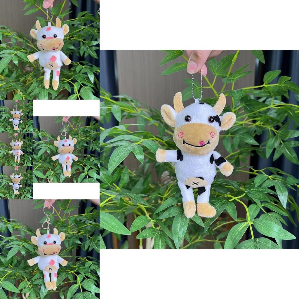 Adorable Plush Dog Keychain Pendant Cute Soft Toy For Backpacks And Bags