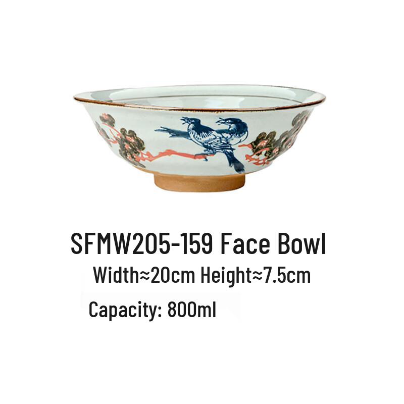 

ZISIZ Light Luxury Cartoon Ceramic Noodle & Soup Bowl