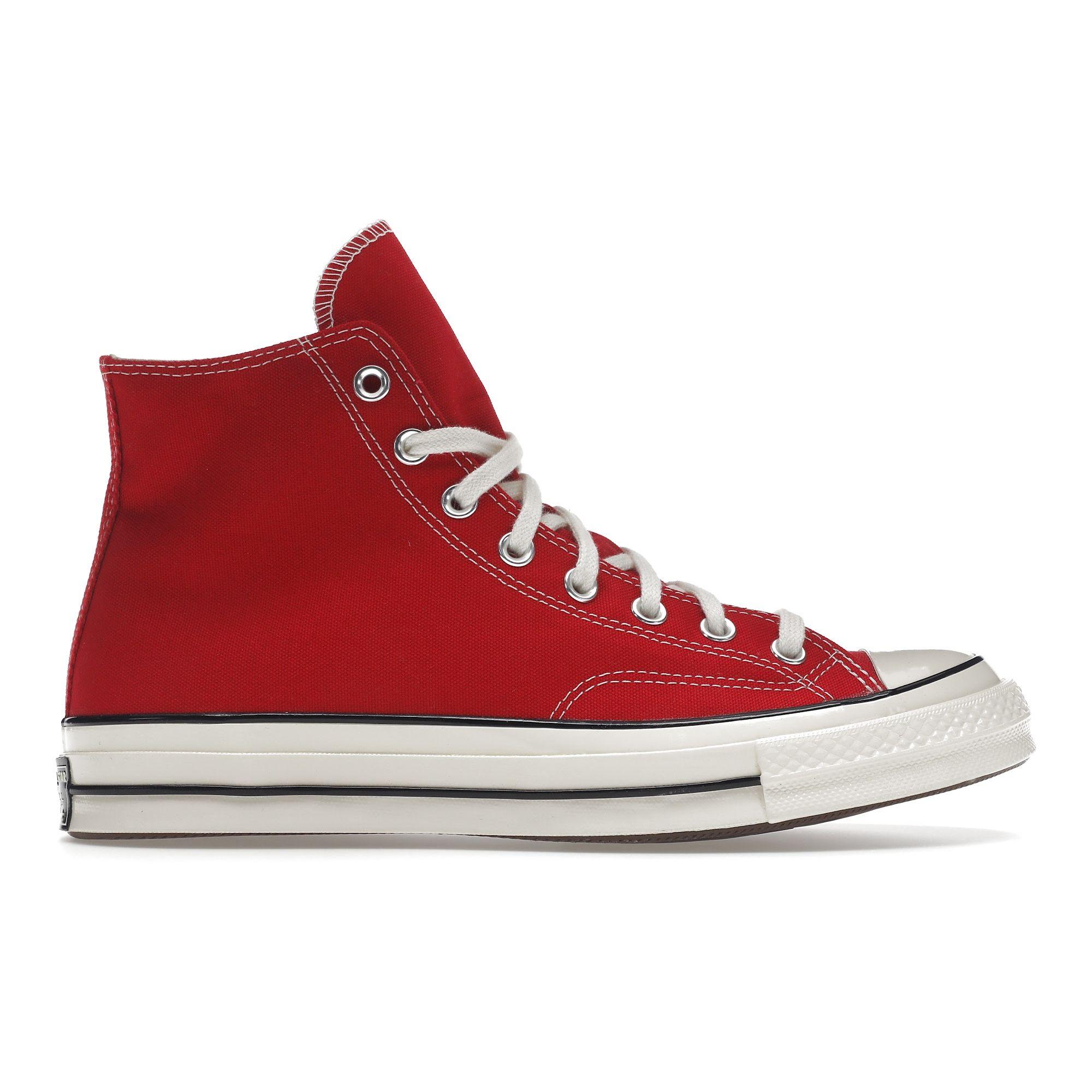 

Кроссовки унисекс Converse Chuck 70 High Enamel Red Egret Black 164944C