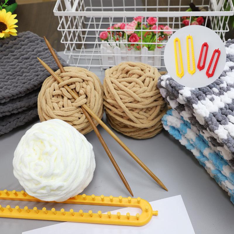 Rectangular Handmade DIY Wool Hat Sweater Weaver Tool For DIY Handmade Gift Crafts Household Knitting Tools