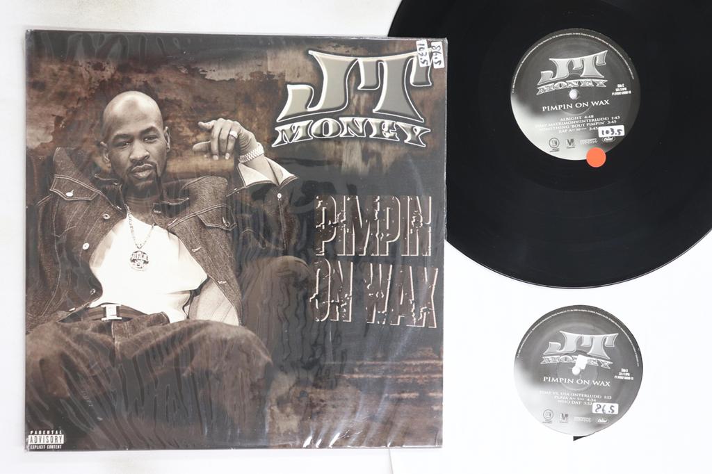 LP Record JT MONEY - Pimpin' On Wax P150060 PRIORITY 1999 US Rap & Hip-Hop/R&B Used